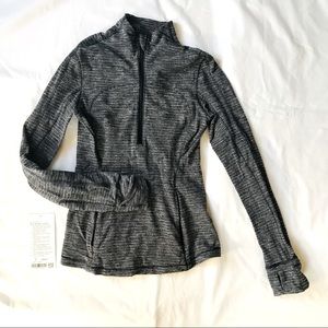 Lululemon run briskly half zip
